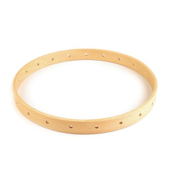 Cerc din lemn ø21 cm - Natural deschis (1 Bucată)