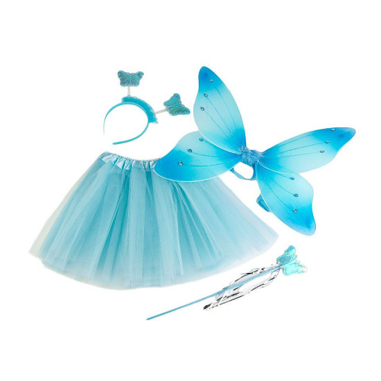 Costum zână fluture - Roșu (3 Seturi) Costum zână fluture - Roșu (3 Seturi)