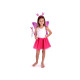 Costum zână fluture - Roșu (3 Seturi) Costum zână fluture - Roșu (3 Seturi)