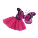 Costum fluture - Roșu (5 Seturi) Costum fluture - Roșu (5 Seturi)