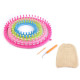 Set dispozitive tricotat circulare, 4 mărimi - Conform imaginii (2 Seturi) Set dispozitive tricotat circulare, 4 mărimi - Conform imaginii (2 Seturi)