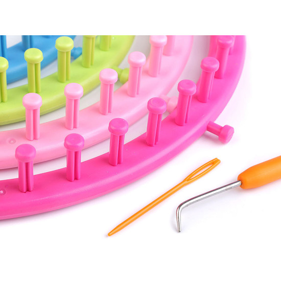 Set dispozitive tricotat circulare, 4 mărimi - Conform imaginii (2 Seturi) Set dispozitive tricotat circulare, 4 mărimi - Conform imaginii (2 Seturi)