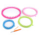 Set dispozitive tricotat circulare, 4 mărimi - Conform imaginii (2 Seturi) Set dispozitive tricotat circulare, 4 mărimi - Conform imaginii (2 Seturi)