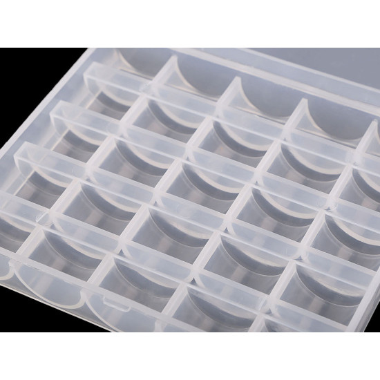 Cutie pentru bobine - Transparent (6 Cutii)