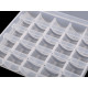 Cutie pentru bobine - Transparent (6 Cutii)