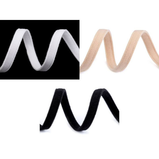 Șnur tubular pentru balene, lățime 10 mm - Nude (1 Metru) Șnur tubular pentru balene, lățime 10 mm - Nude (1 Metru)