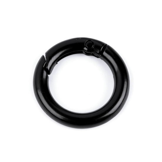 Inel carabină, ø18 mm - Nichel (10 Bucăți)