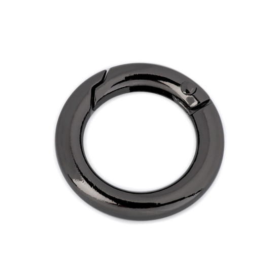 Inel carabină, ø18 mm - Nichel (10 Bucăți)
