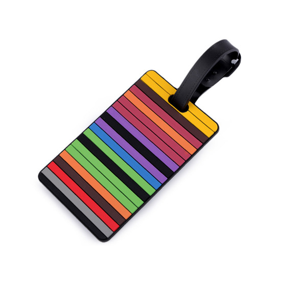 Etichetă geamantan - Multicolor (6 Bucăți) Etichetă geamantan - Multicolor (6 Bucăți)