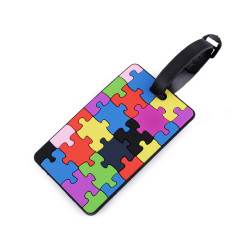 Etichetă geamantan - Multicolor (1 Bucată)