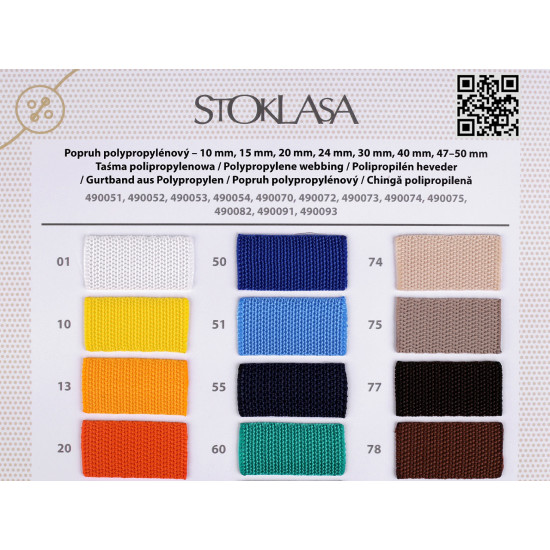 Mostrar chingă polipropilenă - Conform imaginii (1 Bucată) Mostrar chingă polipropilenă - Conform imaginii (1 Bucată)