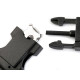 Cataramă trident cu fluier și compas, lățime 20 cm - Negru (10 Bucăți) Cataramă trident cu fluier și compas, lățime 20 cm - Negru (10 Bucăți)