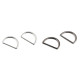 Inel metalic tip d plat, lățime 25 mm - Auriu rose (10 Bucăți) Inel metalic tip d plat, lățime 25 mm - Auriu rose (10 Bucăți)