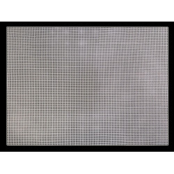 Plasă din plastic pentru brodat 42x60 cm - Alb (1 Bucată)