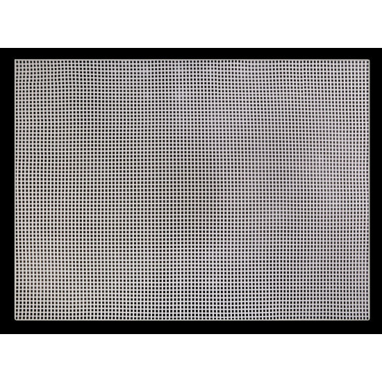Plasă din plastic pentru brodat 42x60 cm - Alb (2 Bucăți) Plasă din plastic pentru brodat 42x60 cm - Alb (2 Bucăți)