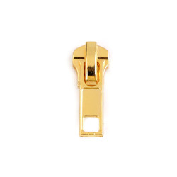 Cursor fermoar metalic, no 5 - Auriu (20 Bucăți)