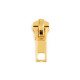 Cursor fermoar metalic, no 5 - Auriu (20 Bucăți) Cursor fermoar metalic, no 5 - Auriu (20 Bucăți)