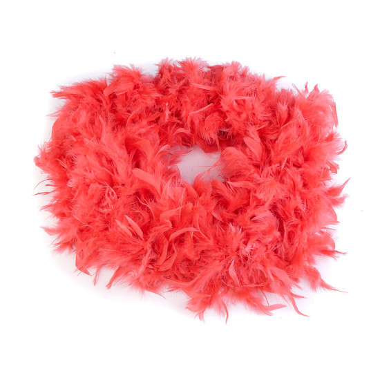 Șirag fulgi boa, pene curcan 90g, lungime 1,8m, diverse culori - Roz vintage (5 Bucăți) Șirag fulgi boa, pene curcan 90g, lungime 1,8m, diverse culori - Roz vintage (5 Bucăți)