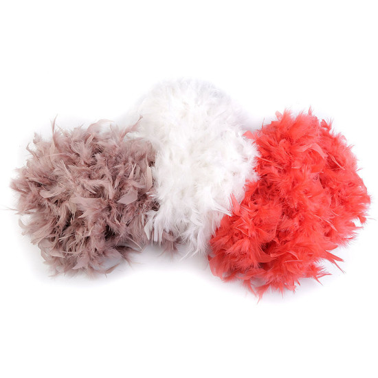 Șirag fulgi boa, pene curcan 90g, lungime 1,8m, diverse culori - Roz vintage (5 Bucăți) Șirag fulgi boa, pene curcan 90g, lungime 1,8m, diverse culori - Roz vintage (5 Bucăți)