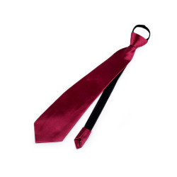 Cravată satin party - Bordo (1 Bucată)