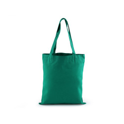 Sacoșă din pânză de bumbac decorabilă, 35x39 cm - Verde smarald (1 Bucată)