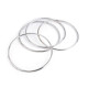 Cerc metalic ø10 cm - Auriu (30 Bucăți) Cerc metalic ø10 cm - Auriu (30 Bucăți)