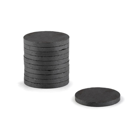 Magnet rotund, ø30 mm - Antracit (350 Bucăți) Magnet rotund, ø30 mm - Antracit (350 Bucăți)