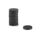 Magnet rotund, ø18 mm - Antracit (70 Bucăți) Magnet rotund, ø18 mm - Antracit (70 Bucăți)