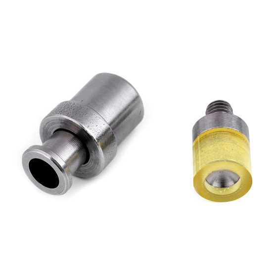 Matriță pentru capse cu cap semirotund, ø10 mm - Nichel (1 Set) Matriță pentru capse cu cap semirotund, ø10 mm - Nichel (1 Set)
