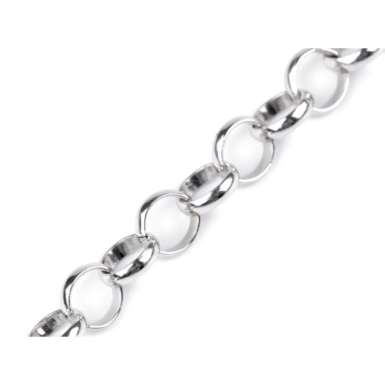 Lanț poșetă, ø14 mm - Auriu clasic (1 Metru) Lanț poșetă, ø14 mm - Auriu clasic (1 Metru)