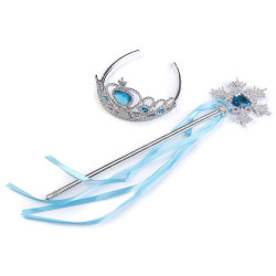 Set carnaval - regina de gheață - Albastru azur (1 Set)