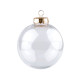 Glob decorabil, ø10 cm - Transparent (2 Bucăți)