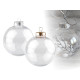 Glob decorabil, ø10 cm - Transparent (2 Bucăți)