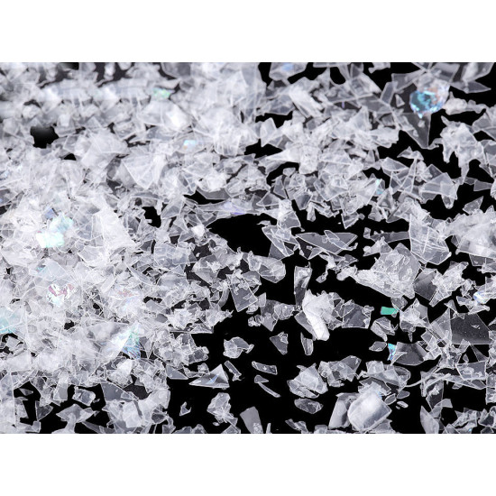 Zăpadă artificială decorativă - Transparent (1 Sac) Zăpadă artificială decorativă - Transparent (1 Sac)