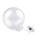Glob transparent decorabil, ø8 cm - Transparent (24 Bucăți) Glob transparent decorabil, ø8 cm - Transparent (24 Bucăți)