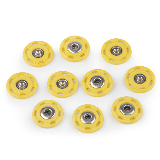Capse de cusut, ø25 mm - Albastru parizian (50 Perechi)