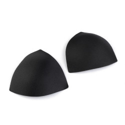 Cupe / bureți sutien, mărime xl - Negru (20 Perechi)