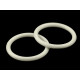 Inele plastic, ø30 mm - Alb lăptos (100 Bucăți) Inele plastic, ø30 mm - Alb lăptos (100 Bucăți)