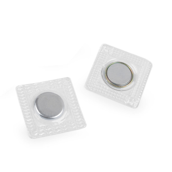 Închizatori / capse magnetice ascunse, ø15 mm - Transparent (30 Perechi) Închizatori / capse magnetice ascunse, ø15 mm - Transparent (30 Perechi)