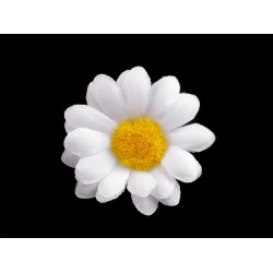 Margarete artificiale, ø4 cm - Alb (20 Bucăți)