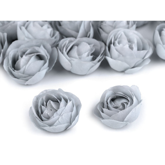 Trandafiri decor,  ø3,5 cm - Roz deschis (80 Bucăți)