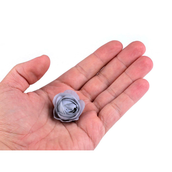 Trandafiri decor,  ø3,5 cm - Roz deschis (80 Bucăți)