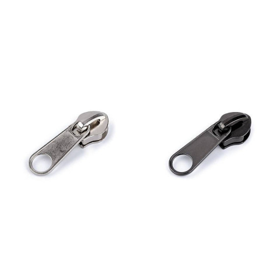 Cursor fermoar spiralat no 10 - Gri închis (100 Bucăți) Cursor fermoar spiralat no 10 - Gri închis (100 Bucăți)