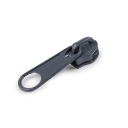 Cursor fermoar spiralat no 10 - Gri închis (10 Bucăți)