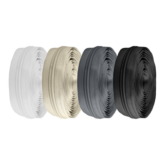 Fermoar spiralat metraj no 10 - Negru (100 Metri) Fermoar spiralat metraj no 10 - Negru (100 Metri)