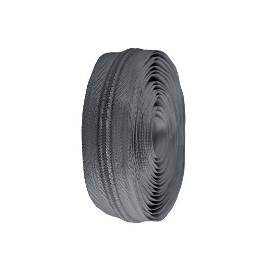 Fermoar spiralat metraj no 10 - Negru (100 Metri) Fermoar spiralat metraj no 10 - Negru (100 Metri)