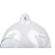 Terariu glob de sticlă, ø10 cm - Transparent (8 Bucăți)