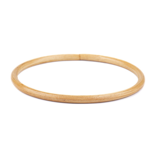Mânere bambus geantă / cerc pentru prinzător de vise, ø15 cm - Bambus deschis (1 Bucată) Mânere bambus geantă / cerc pentru prinzător de vise, ø15 cm - Bambus deschis (1 Bucată)