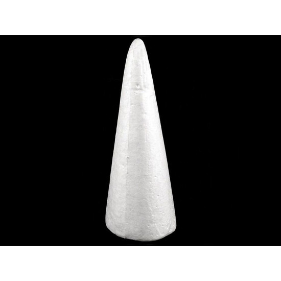 Con polistiren, 17x54 cm - Alb (3 Bucăți)