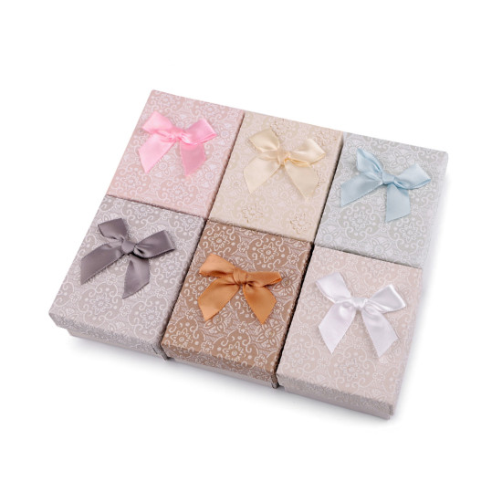 Cutie bijuterii, 7x9 cm - Mix nr. 4 (12 Bucăți) Cutie bijuterii, 7x9 cm - Mix nr. 4 (12 Bucăți)